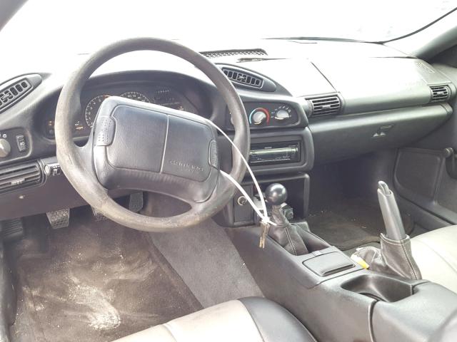 2G1FP22K0T2140853 - 1996 CHEVROLET CAMARO BAS 银色 照片 9