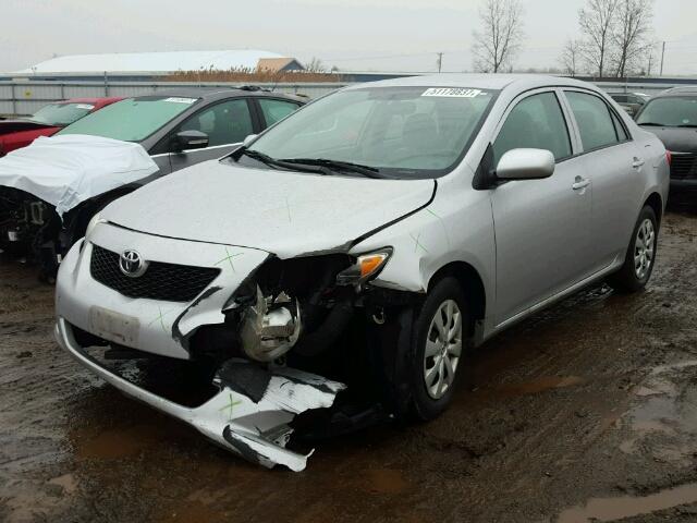 1NXBU4EE9AZ172820 - 2010 TOYOTA COROLLA LE 银色 照片 2