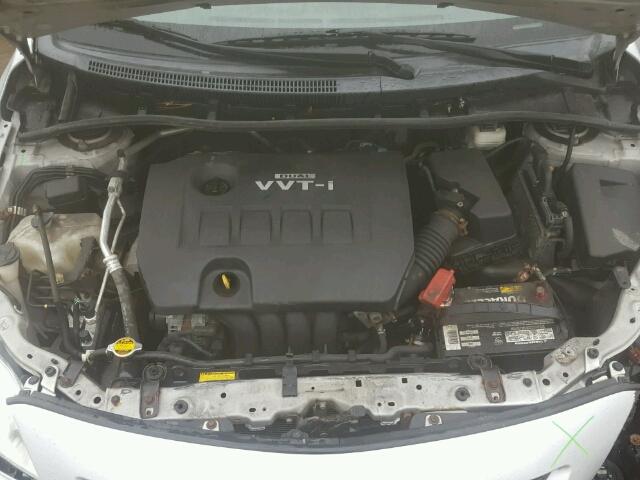 1NXBU4EE9AZ172820 - 2010 TOYOTA COROLLA LE 银色 照片 7