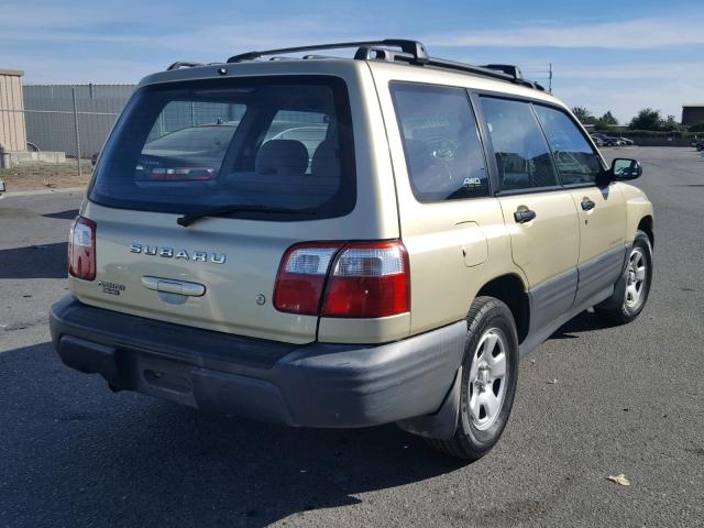 JF1SF63551H723076 - 2001 SUBARU FORESTER L TWO TONE photo 4