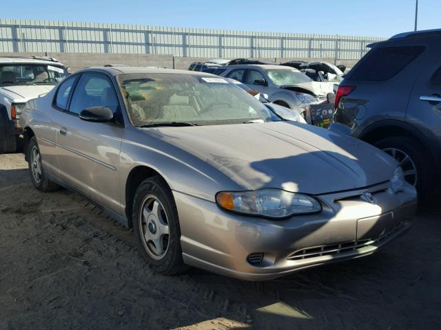 2G1WW12E739433289 - 2003 CHEVROLET MONTE CARL 金色 照片 1