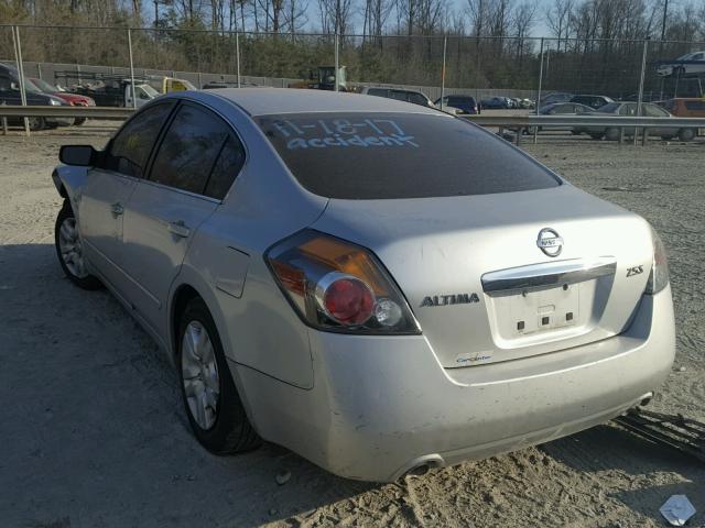 1N4AL2AP6CC239385 - 2012 NISSAN ALTIMA BAS SILVER photo 3