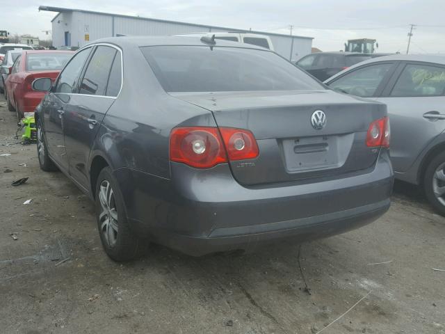 3VWST71K06M723293 - 2006 VOLKSWAGEN JETTA TDI GRAY photo 3