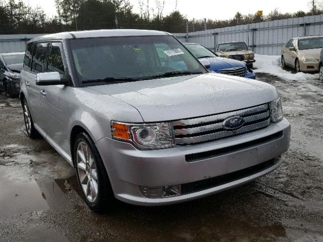 2FMHK6DT5ABB22384 - 2010 FORD FLEX LIMIT SILVER photo 1