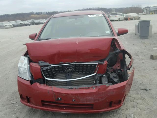 3N1AB61E79L684897 - 2009 NISSAN SENTRA 2.0 RED photo 7