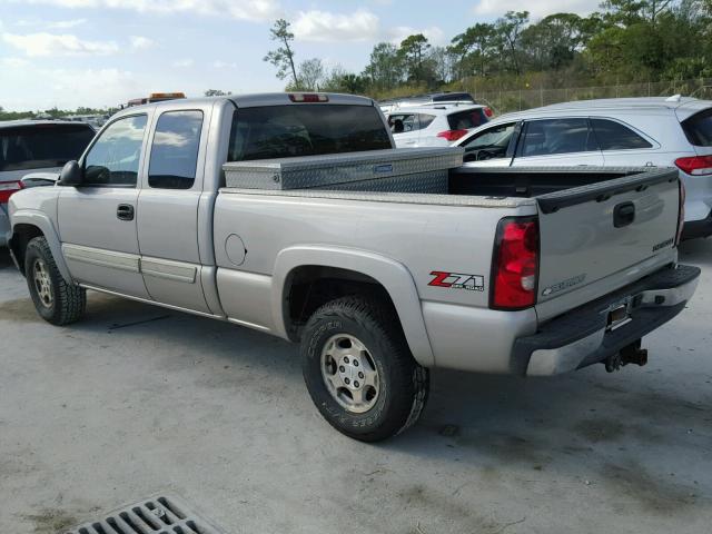 1GCEK19T14E256580 - 2004 CHEVROLET SILVERADO SILVER photo 3