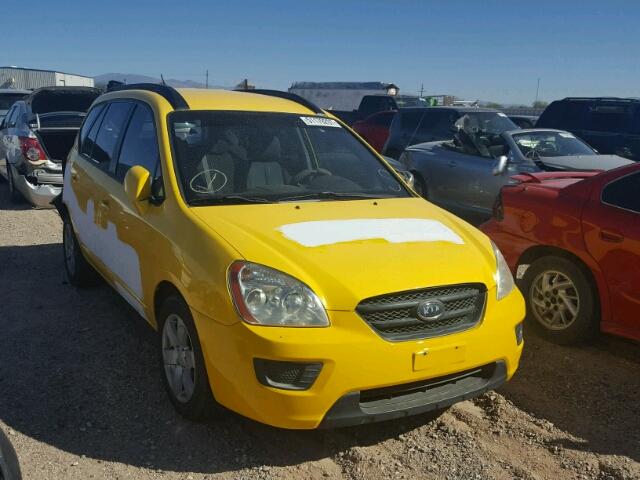 KNAFG525587132294 - 2008 KIA RONDO BASE YELLOW photo 1