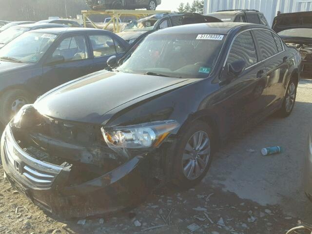 1HGCP2F74CA069850 - 2012 HONDA ACCORD EX BLACK photo 2