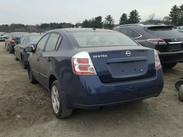 3N1AB61E59L633172 - 2009 NISSAN SENTRA 2.0 BLUE photo 3