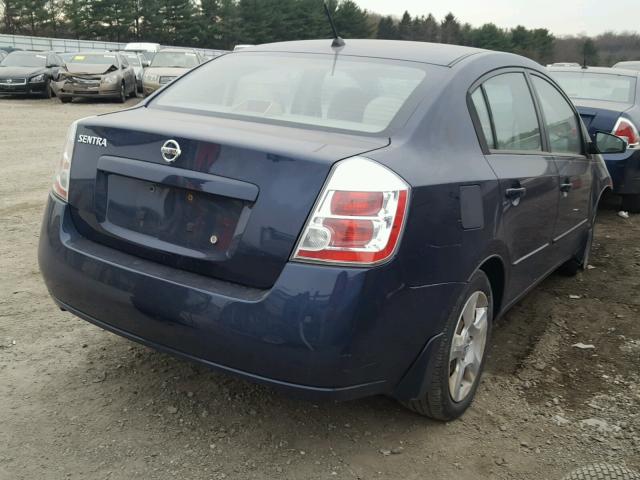 3N1AB61E59L633172 - 2009 NISSAN SENTRA 2.0 BLUE photo 4