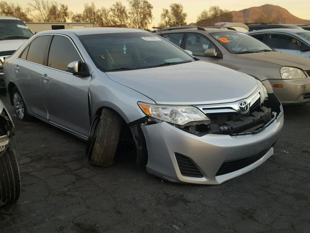 4T4BF1FK0CR212711 - 2012 TOYOTA CAMRY BASE SILVER photo 1