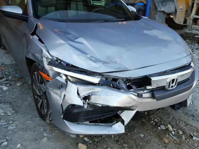 2HGFC4B06GH306634 - 2016 HONDA CIVIC LX SILVER photo 9