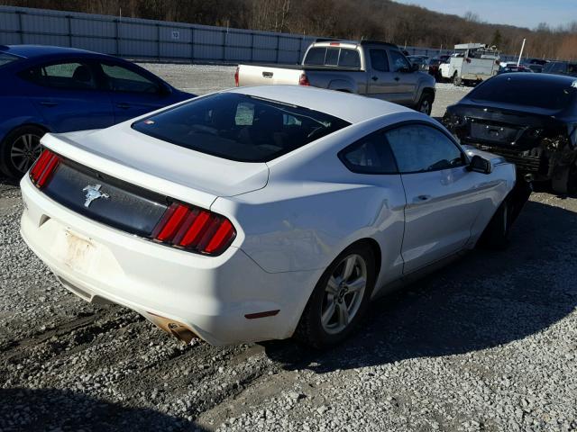 1FA6P8AM9H5202281 - 2017 FORD MUSTANG WHITE photo 4