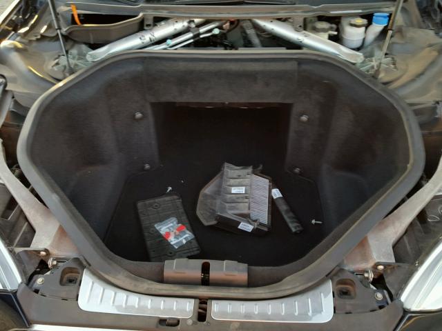 5YJSA1CG6DFP12928 - 2013 TESLA MODEL S BLUE photo 7