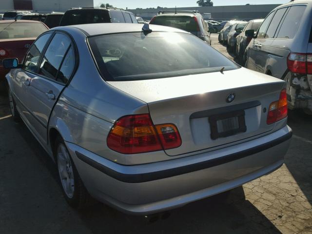 WBAAZ33455KP91354 - 2005 BMW 325 IS SUL SILVER photo 3
