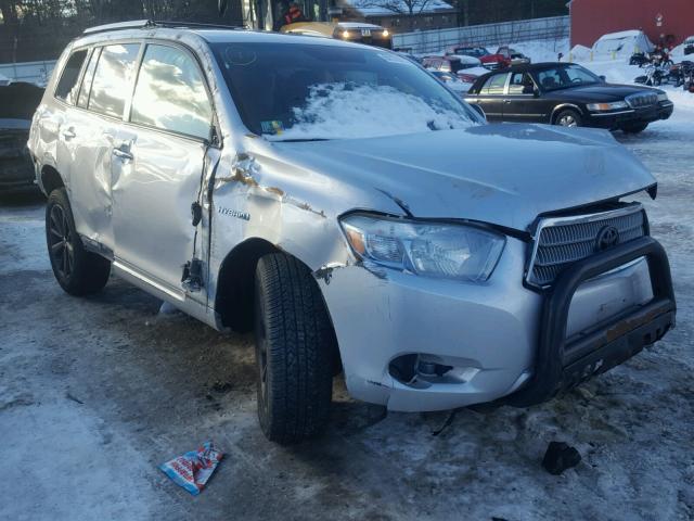 JTEEW41A282018756 - 2008 TOYOTA HIGHLANDER GRAY photo 1