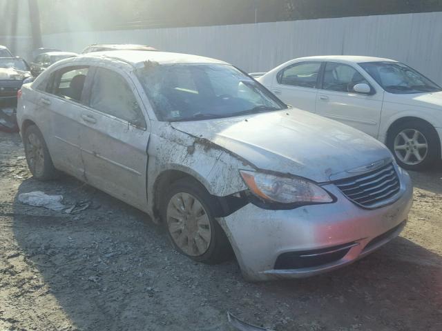 1C3CCBAB9CN240854 - 2012 CHRYSLER 200 LX GRAY photo 1