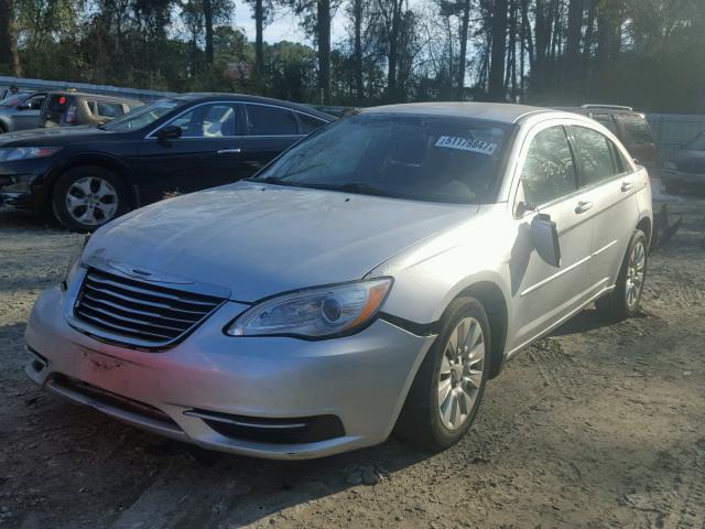 1C3CCBAB9CN240854 - 2012 CHRYSLER 200 LX GRAY photo 2