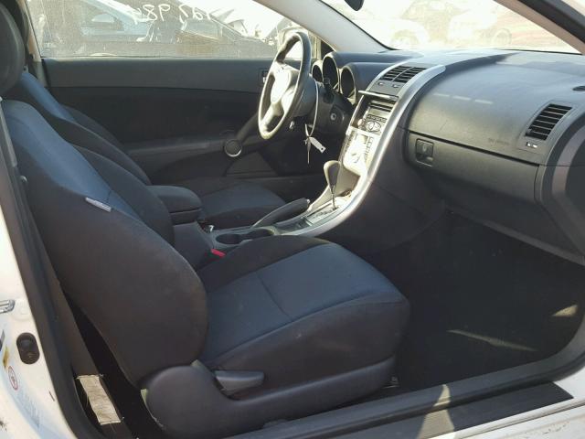 JTKDE167060112053 - 2006 TOYOTA SCION TC 白色 照片 5