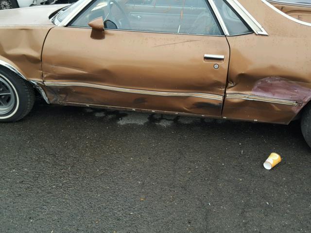 1W80H9K543629 - 1979 CHEVROLET EL CAMINO BROWN photo 10