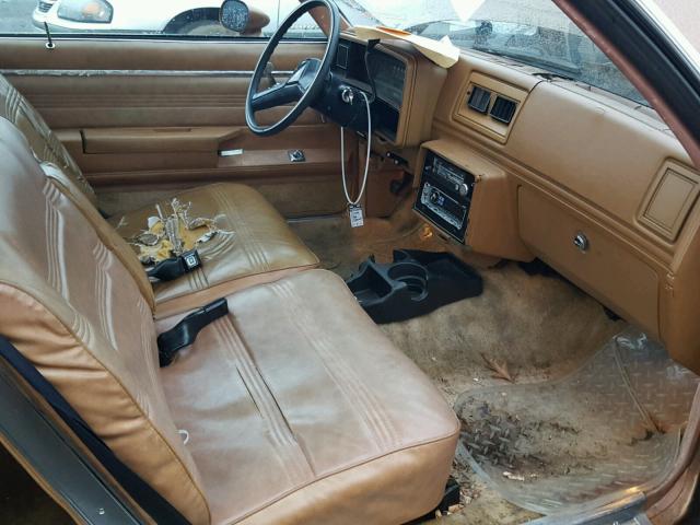 1W80H9K543629 - 1979 CHEVROLET EL CAMINO BROWN photo 5