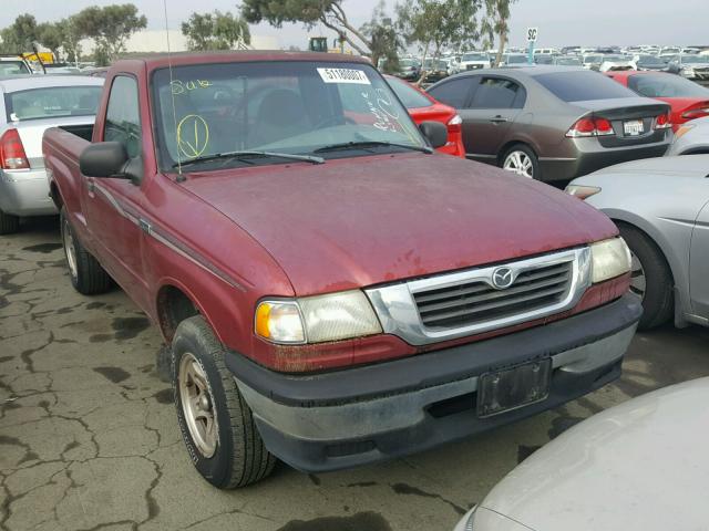 4F4YR12CXWTM43597 - 1998 MAZDA B2500 BURGUNDY photo 1