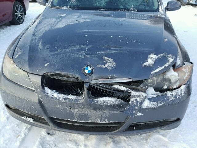 WBAVB13556KR66643 - 2006 BMW 325 I GRAY photo 9