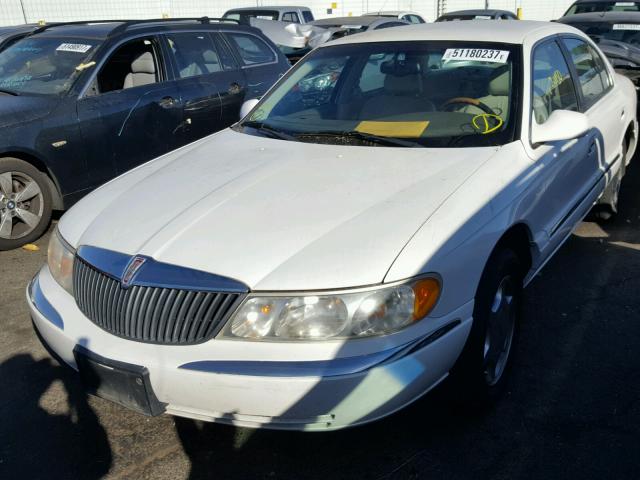 1LNHM97V7YY807380 - 2000 LINCOLN CONTINENTA WHITE photo 2