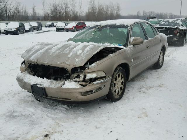 1G4CU541314155729 - 2001 BUICK PARK AVENU GOLD photo 2