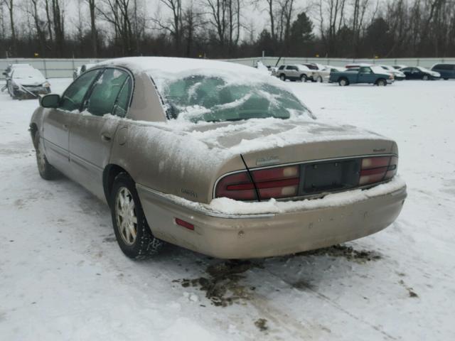 1G4CU541314155729 - 2001 BUICK PARK AVENU GOLD photo 3