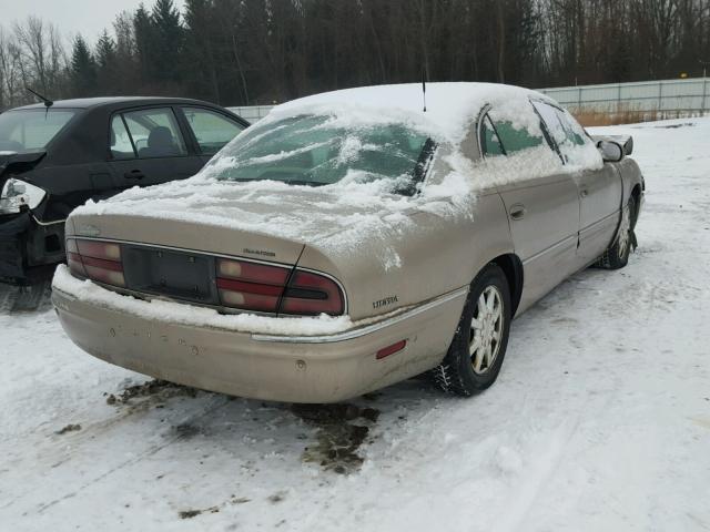 1G4CU541314155729 - 2001 BUICK PARK AVENU GOLD photo 4