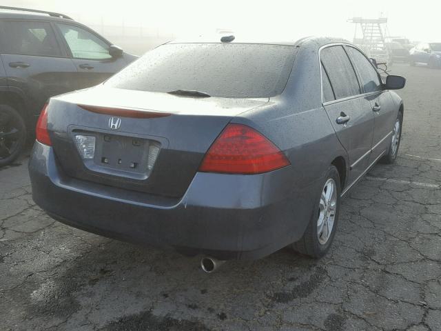 1HGCM56806A013153 - 2006 HONDA ACCORD EX CHARCOAL photo 4