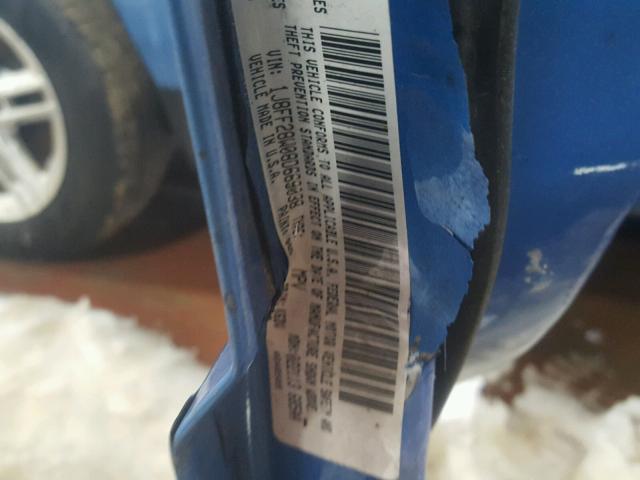 1J8FF28W08D669038 - 2008 JEEP PATRIOT SP BLUE photo 10