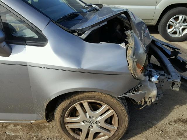 JHMGD38677S028209 - 2007 HONDA FIT S ვერცხლისფერი ფოტო 9