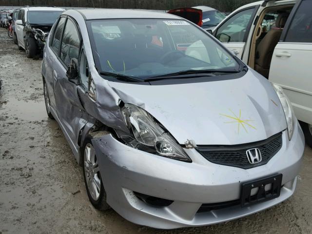 JHMGE8H56BS003800 - 2011 HONDA FIT SPORT SILVER photo 1