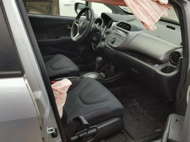 JHMGE8H56BS003800 - 2011 HONDA FIT SPORT SILVER photo 5