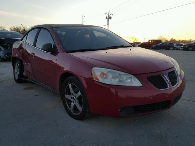 1G2ZG58N674104161 - 2007 PONTIAC G6 BASE RED photo 1