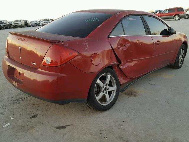 1G2ZG58N674104161 - 2007 PONTIAC G6 BASE RED photo 9