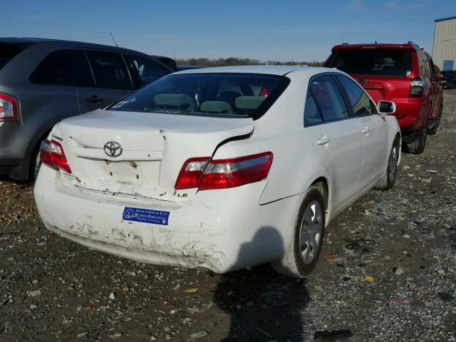 4T4BE46K39R053566 - 2009 TOYOTA CAMRY BASE WHITE photo 4