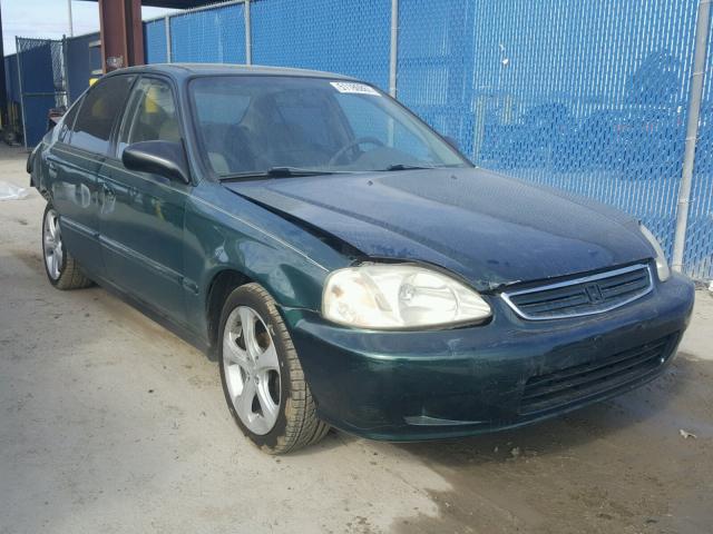 2HGEJ6611XH529941 - 1999 HONDA CIVIC BASE GREEN photo 1