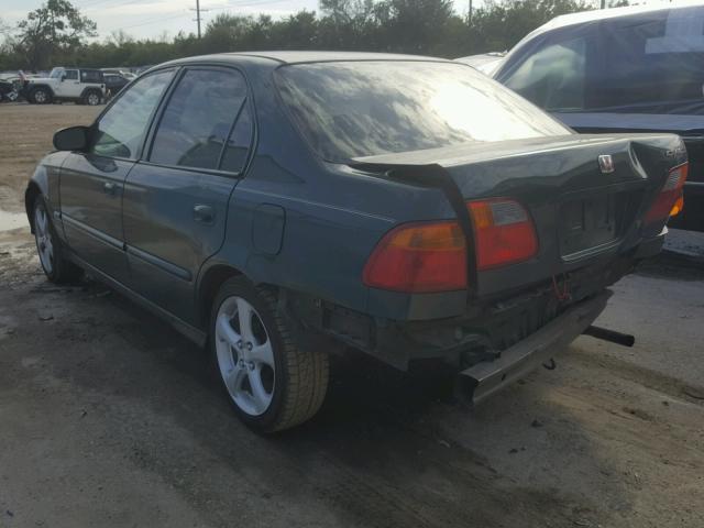 2HGEJ6611XH529941 - 1999 HONDA CIVIC BASE 绿色 照片 3
