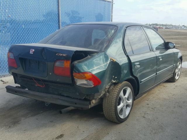 2HGEJ6611XH529941 - 1999 HONDA CIVIC BASE GREEN photo 4