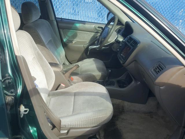 2HGEJ6611XH529941 - 1999 HONDA CIVIC BASE 绿色 照片 5
