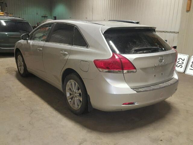 4T3BE11A59U001466 - 2009 TOYOTA VENZA BASE SILVER photo 3