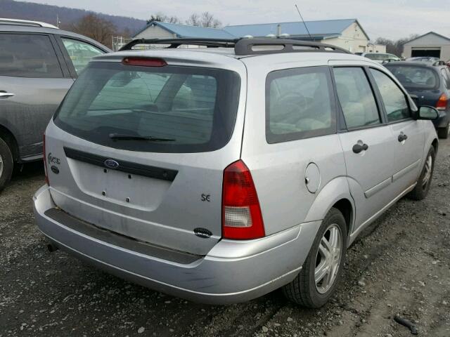 1FAFP36381W315156 - 2001 FORD FOCUS SE SILVER photo 4