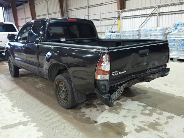 5TETX4CN4AZ746590 - 2010 TOYOTA TACOMA ACC BLACK photo 3