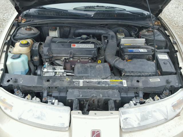 1G8ZY1277YZ187948 - 2000 SATURN SC2 GOLD photo 7