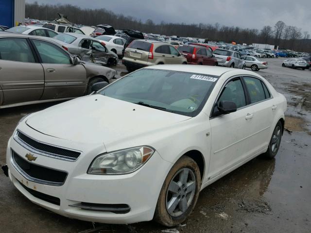 1G1ZG57B184186913 - 2008 CHEVROLET MALIBU LS 白色 照片 2