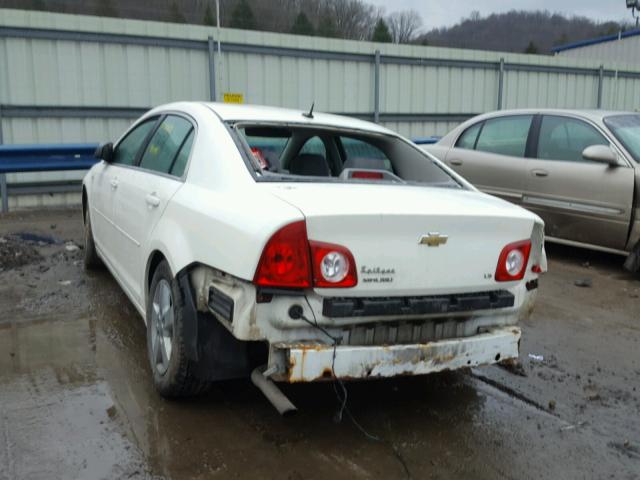 1G1ZG57B184186913 - 2008 CHEVROLET MALIBU LS WHITE photo 3