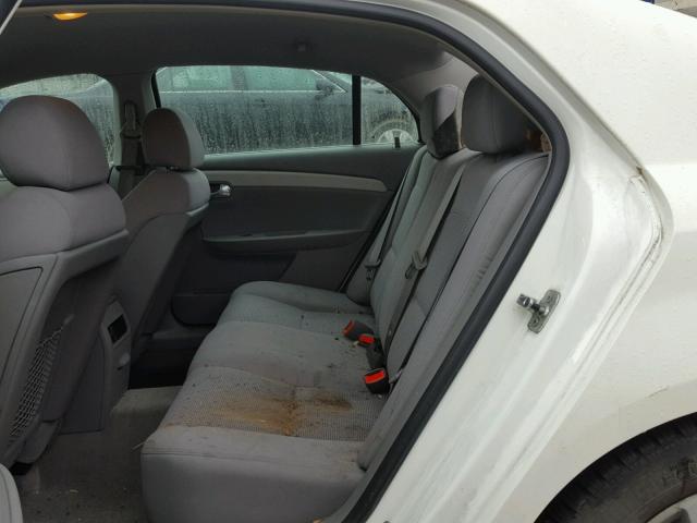 1G1ZG57B184186913 - 2008 CHEVROLET MALIBU LS 白色 照片 6